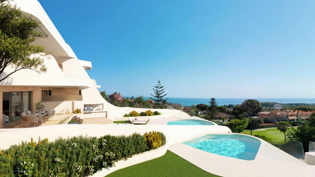 1 - venta apartamento vista al mar marbella - costa del sol andalucía españa