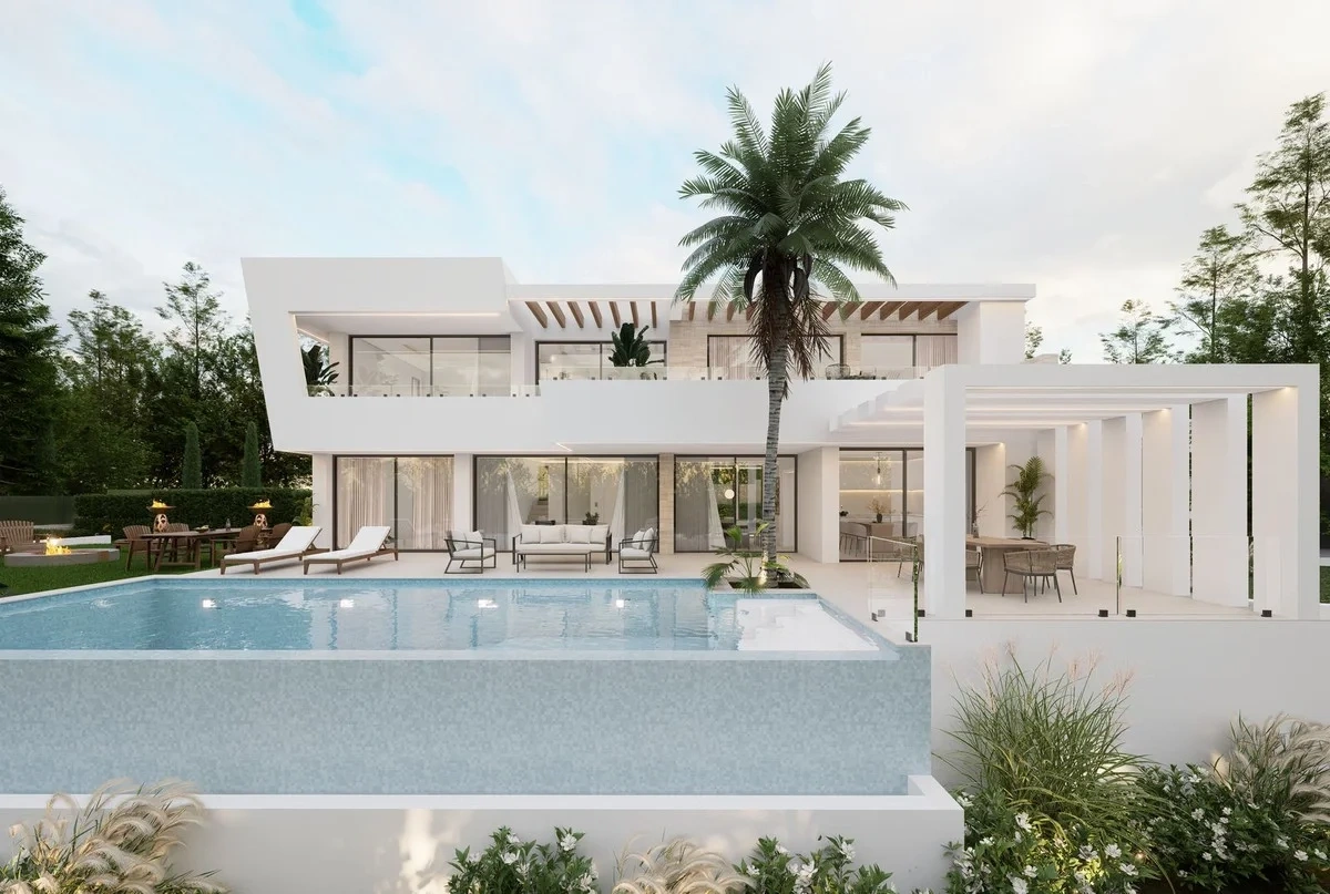 1 - sea view house for sale in estepona - costa del sol andalusia spain