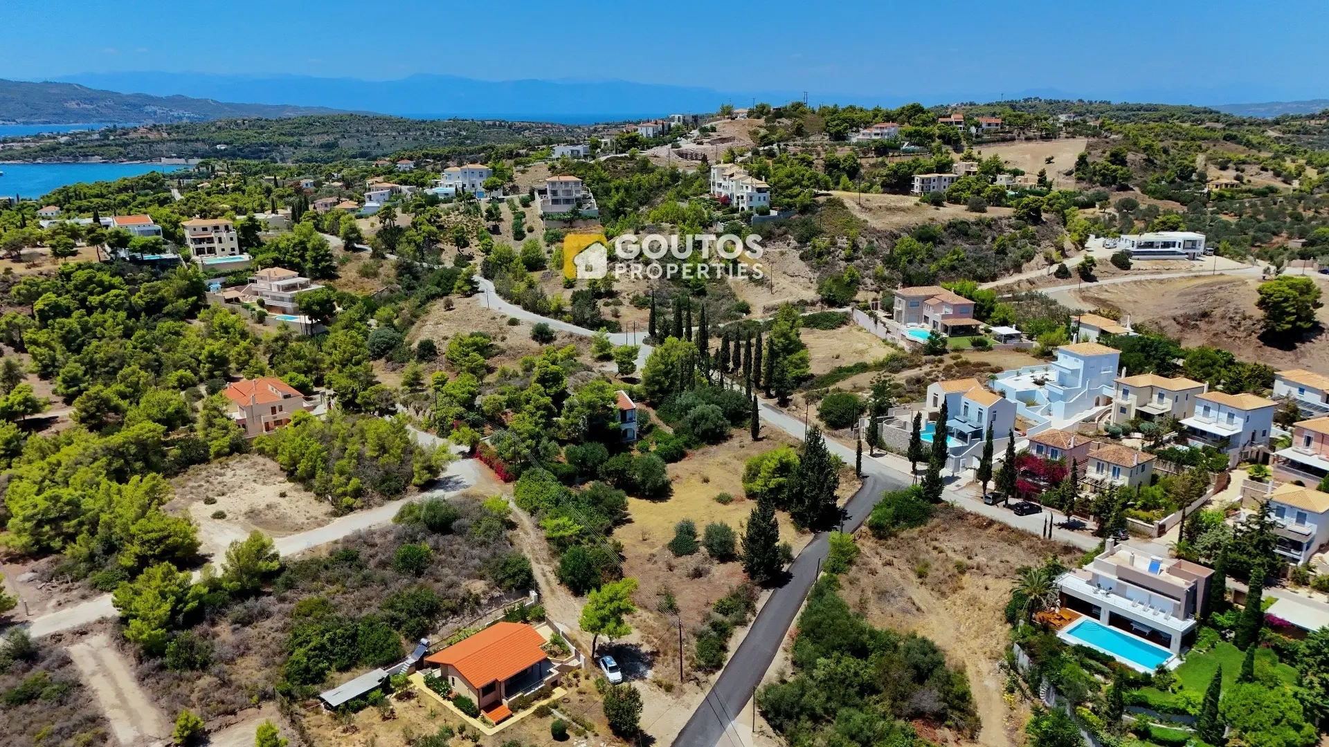 2 - vente terrain vue mer ágios aimilianós péloponnèse grèce