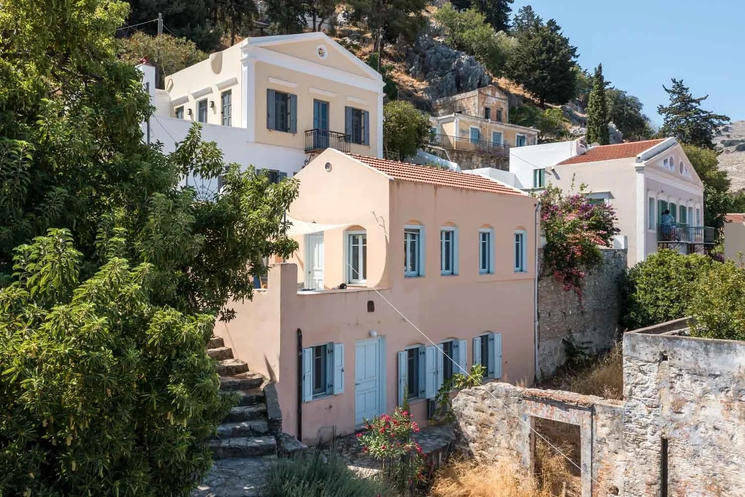1 - vendita casa vista mare sými egeo meridionale grecia