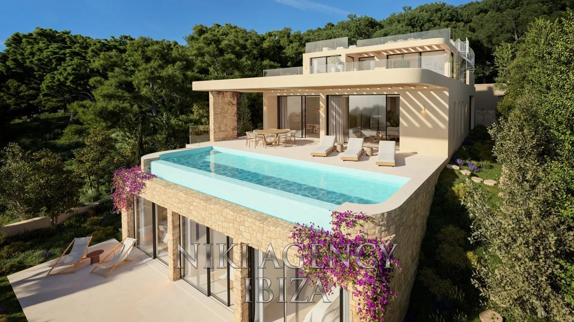2 - vendita casa vista mare santa eulalia del río ibiza - baleari spagna