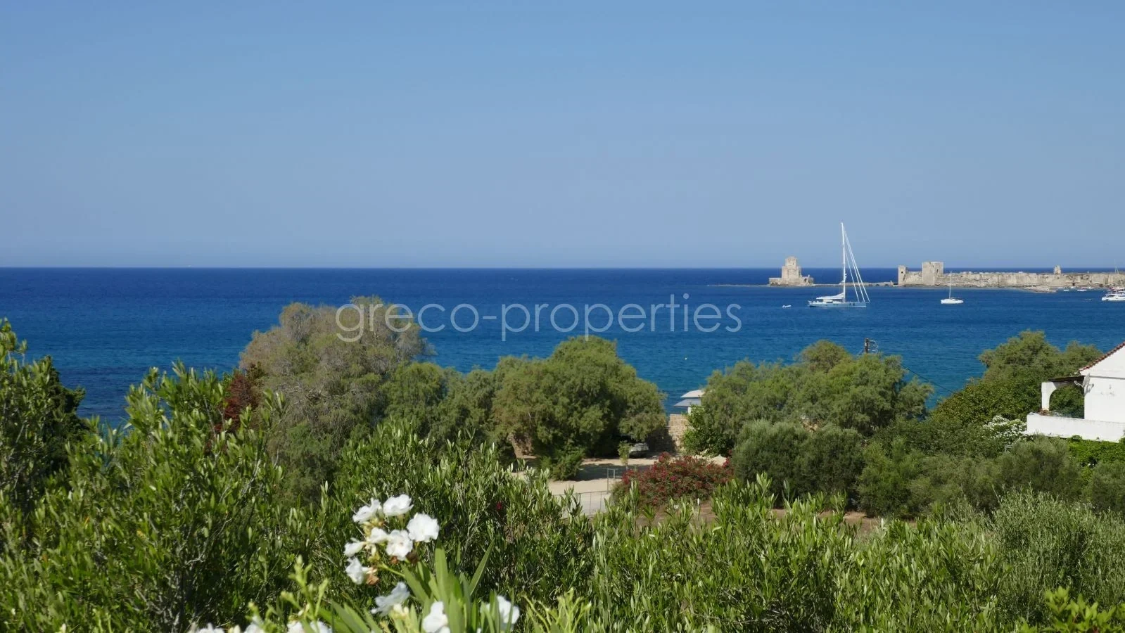 1 - vente terrain vue mer modon péloponnèse grèce