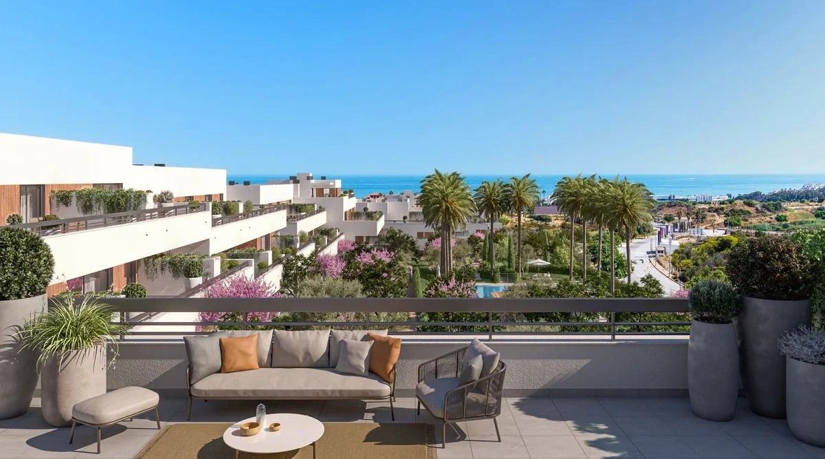 1 - verkoop appartement uitzicht op zee estepona - costa del sol andalusië spanje