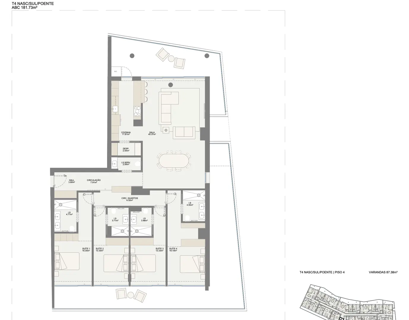 2 - vente appartement vue mer vila nova de gaia région nord portugal