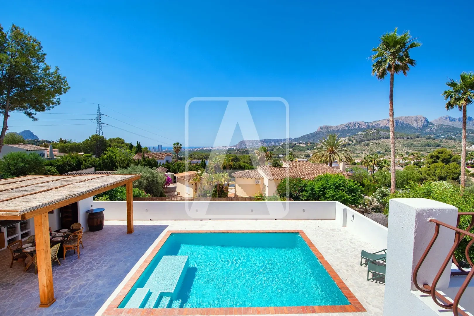 2 - verkoop huis uitzicht op zee calpe - costa blanca valencian community spanje