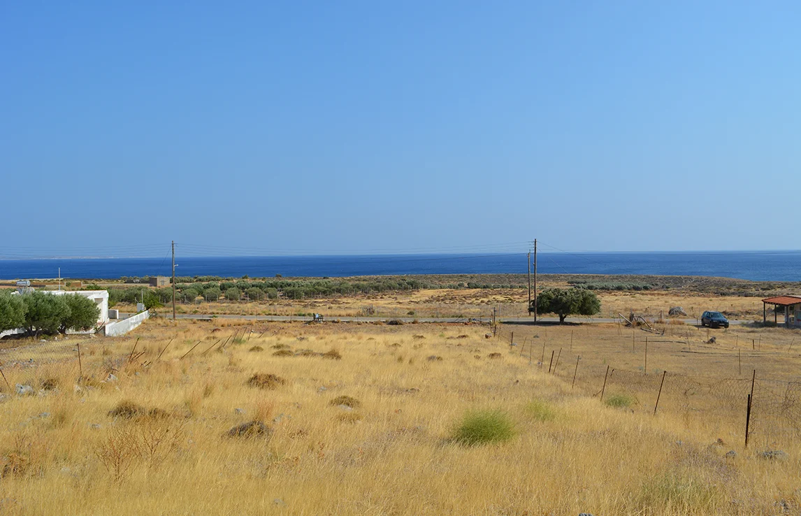 2 - vente terrain vue mer makry-gialos crète grèce