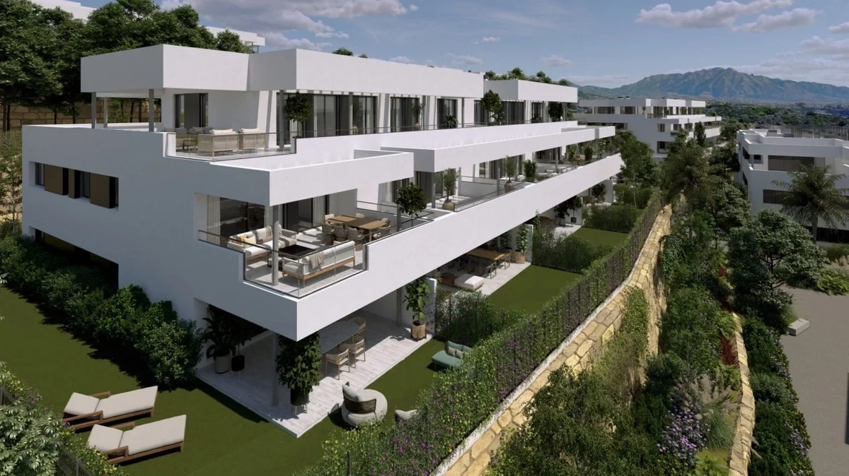 1 - продажа квартира вид моря casares - costa del sol андалусия испания