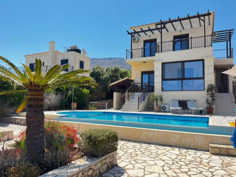 1 - venda casa vista de mar kokkino chorio creta grécia