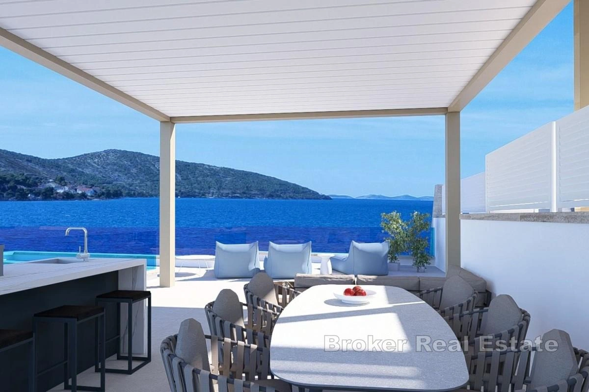 1 - vendita appartamento vista mare primošten sebenico e tenin croazia
