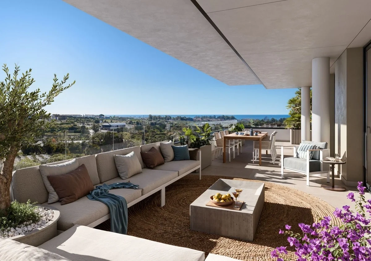 2 - продажа квартира вид моря estepona - costa del sol андалусия испания