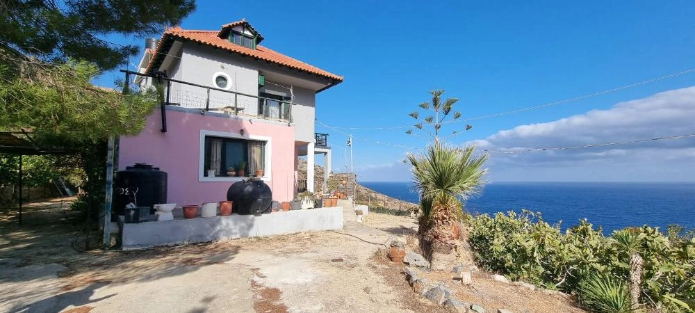 1 - vente maison vue mer agía pelagía crète grèce