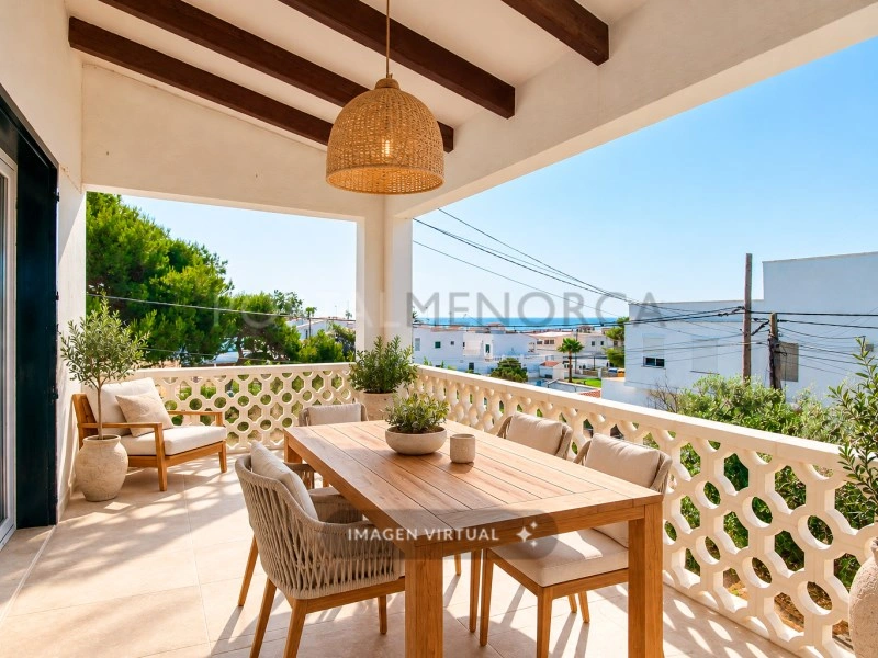 2 - sea view house for sale in sant lluis minorca - balearic islands spain