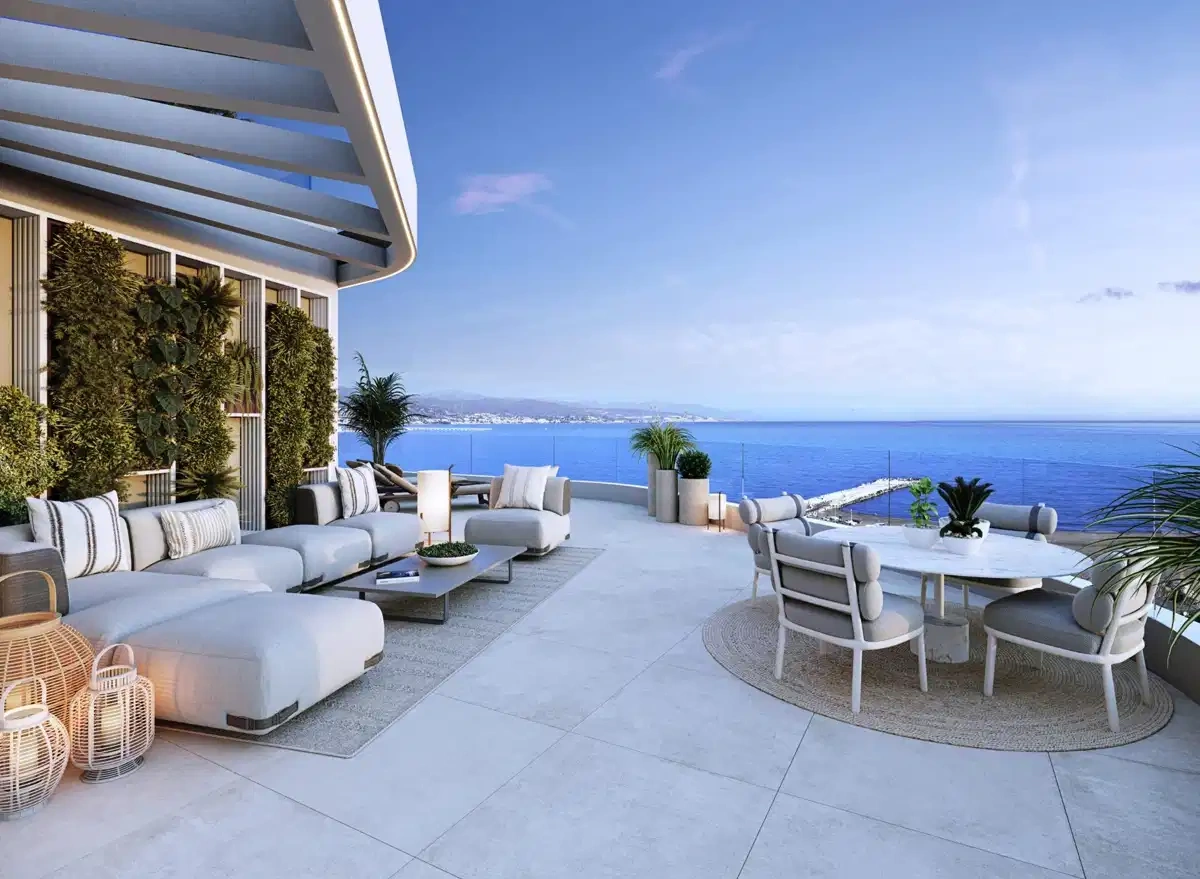 1 - verkoop appartement uitzicht op zee malaga  andalusië spanje
