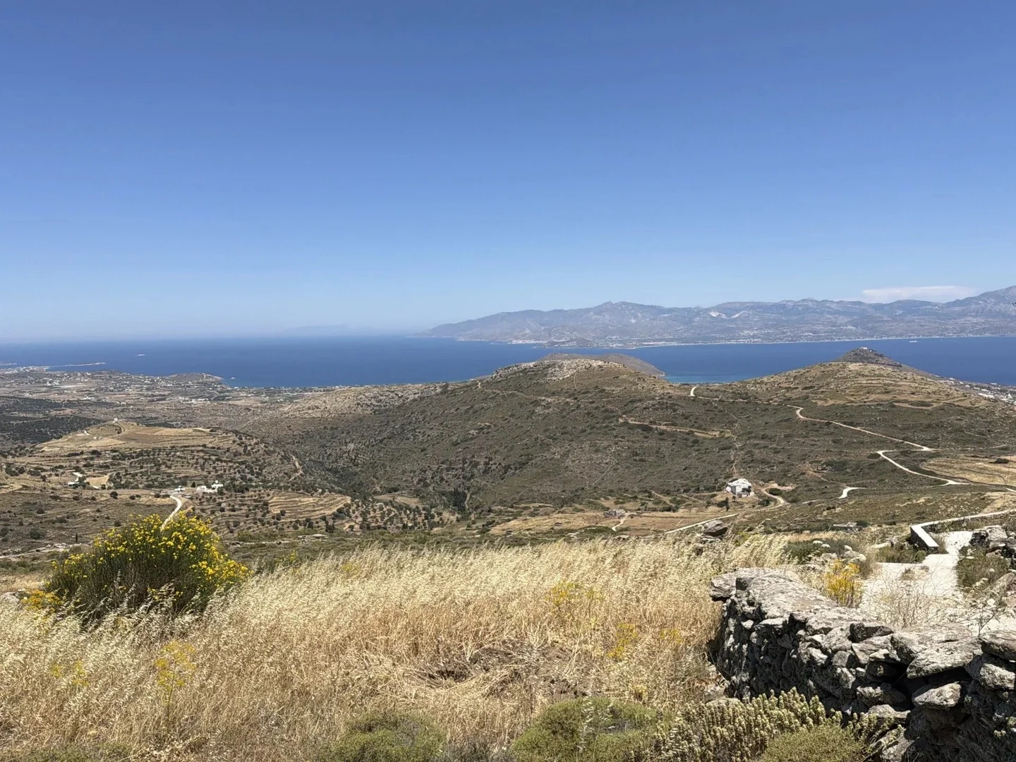 1 - venta terreno vista al mar paros - cícladas egeo meridional grecia