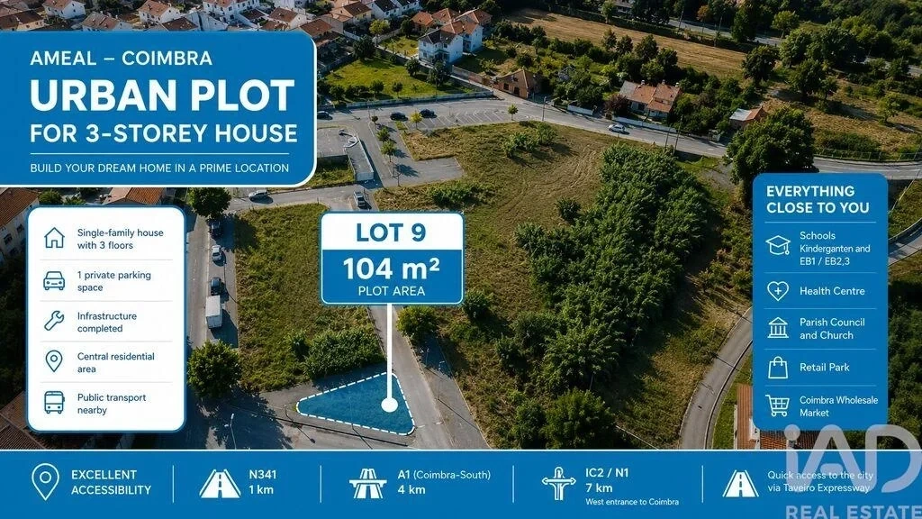1 - vendita terreno coimbra regione centro portogallo