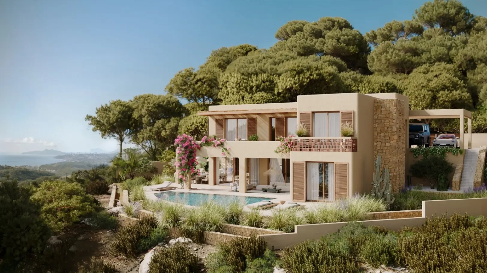 2 - vendita villa vista mare moraira - costa blanca comunità valenciana spagna