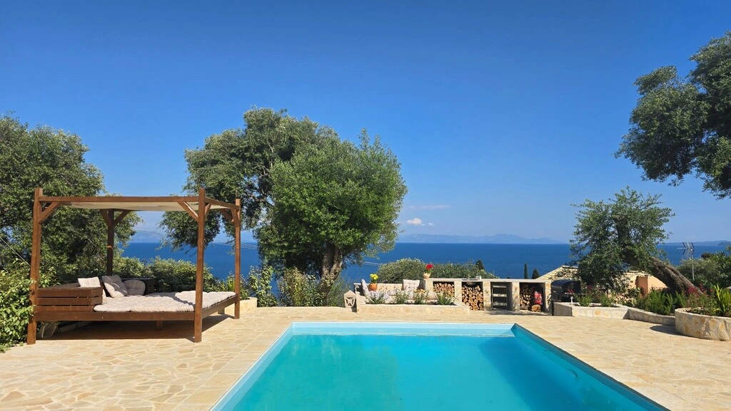 1 - sea view house for sale in achílleion ionian islands greece