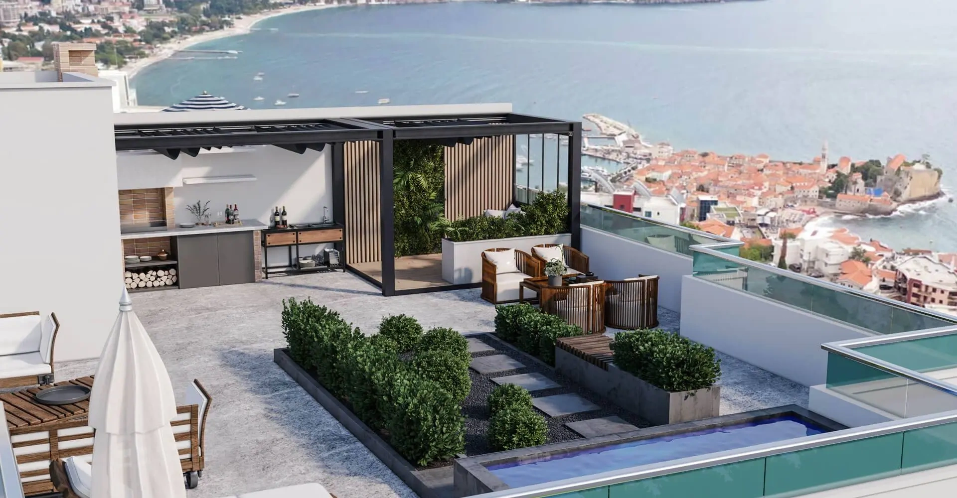 1 - verkauf wohnung meerblick budva budva montenegro
