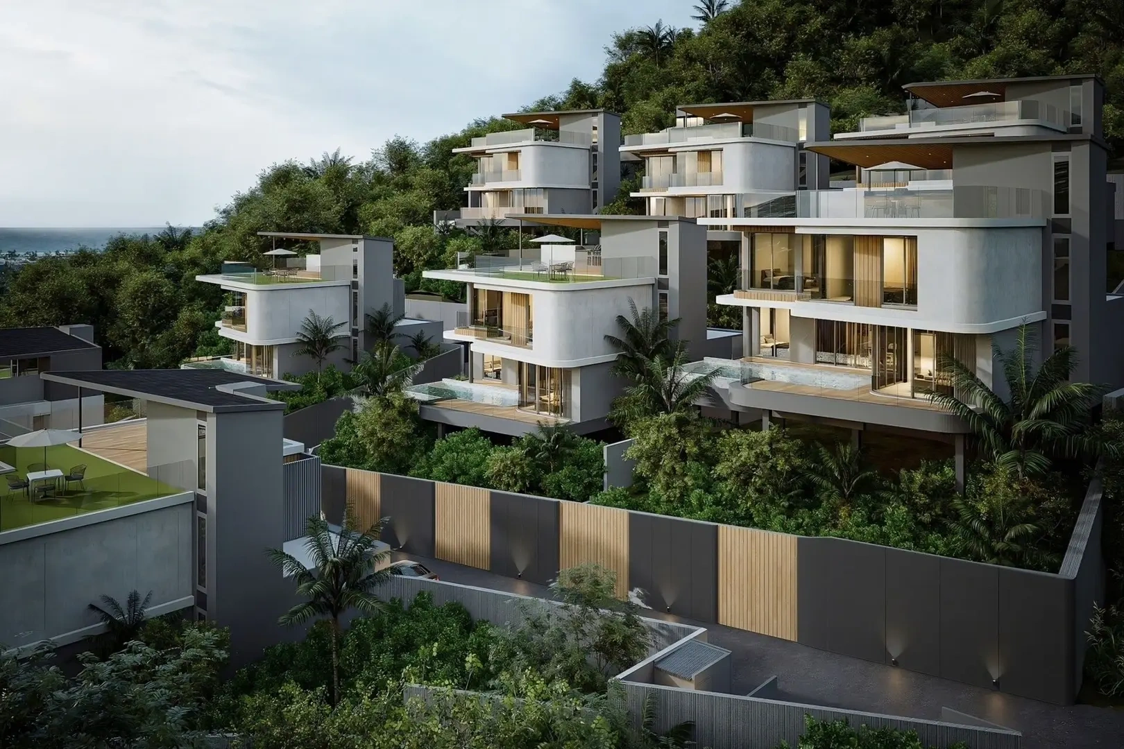 1 - venda casa vista de mar muang phuket phuket tailândia