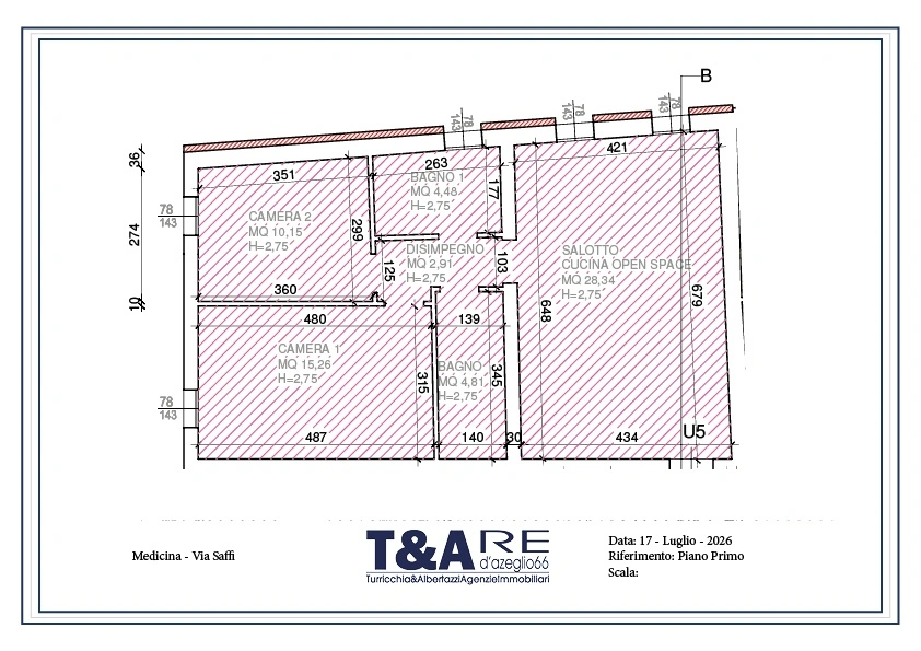 2 - apartment for sale in medicina emilia-romagna italy