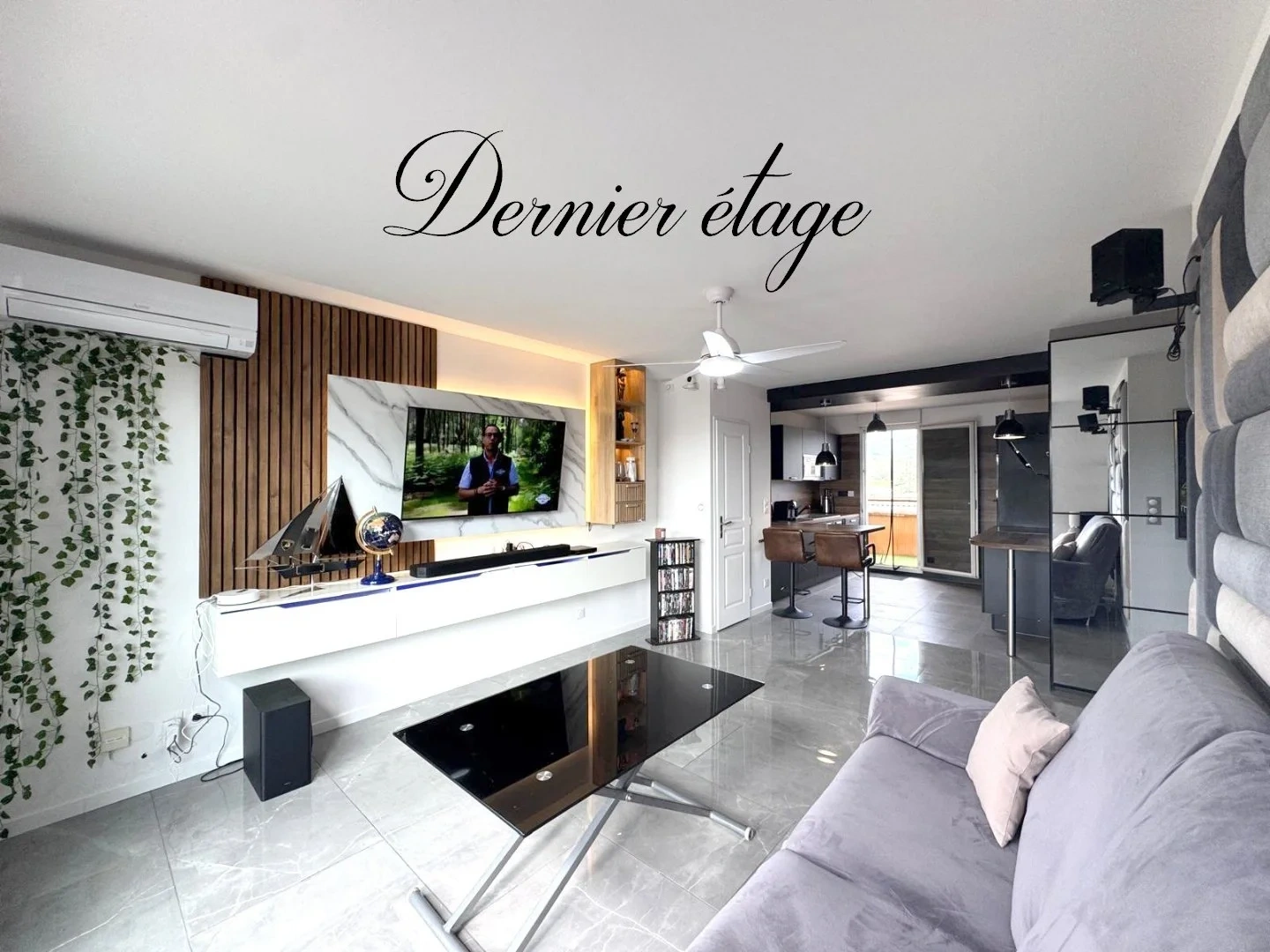 Apartamento con terraza