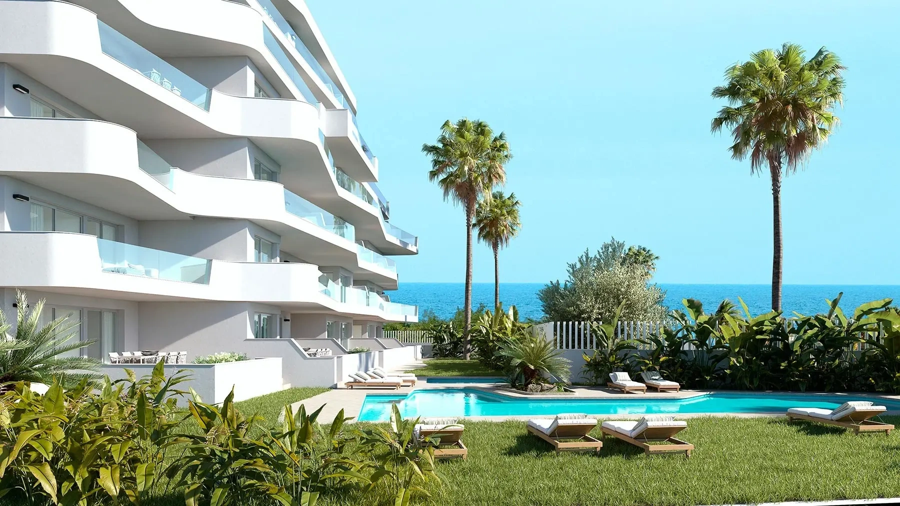 1 - venda apartamento vista de mar pilar de la horadada comunidade valenciana espanha