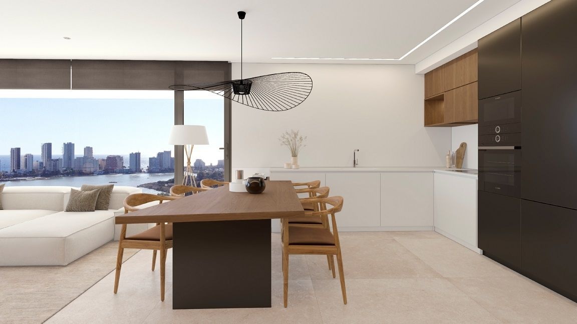 2 - verkoop appartement uitzicht op zee calpe - costa blanca valencian community spanje