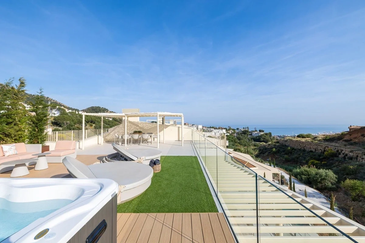 2 - vente appartement vue mer mijas andalousie espagne