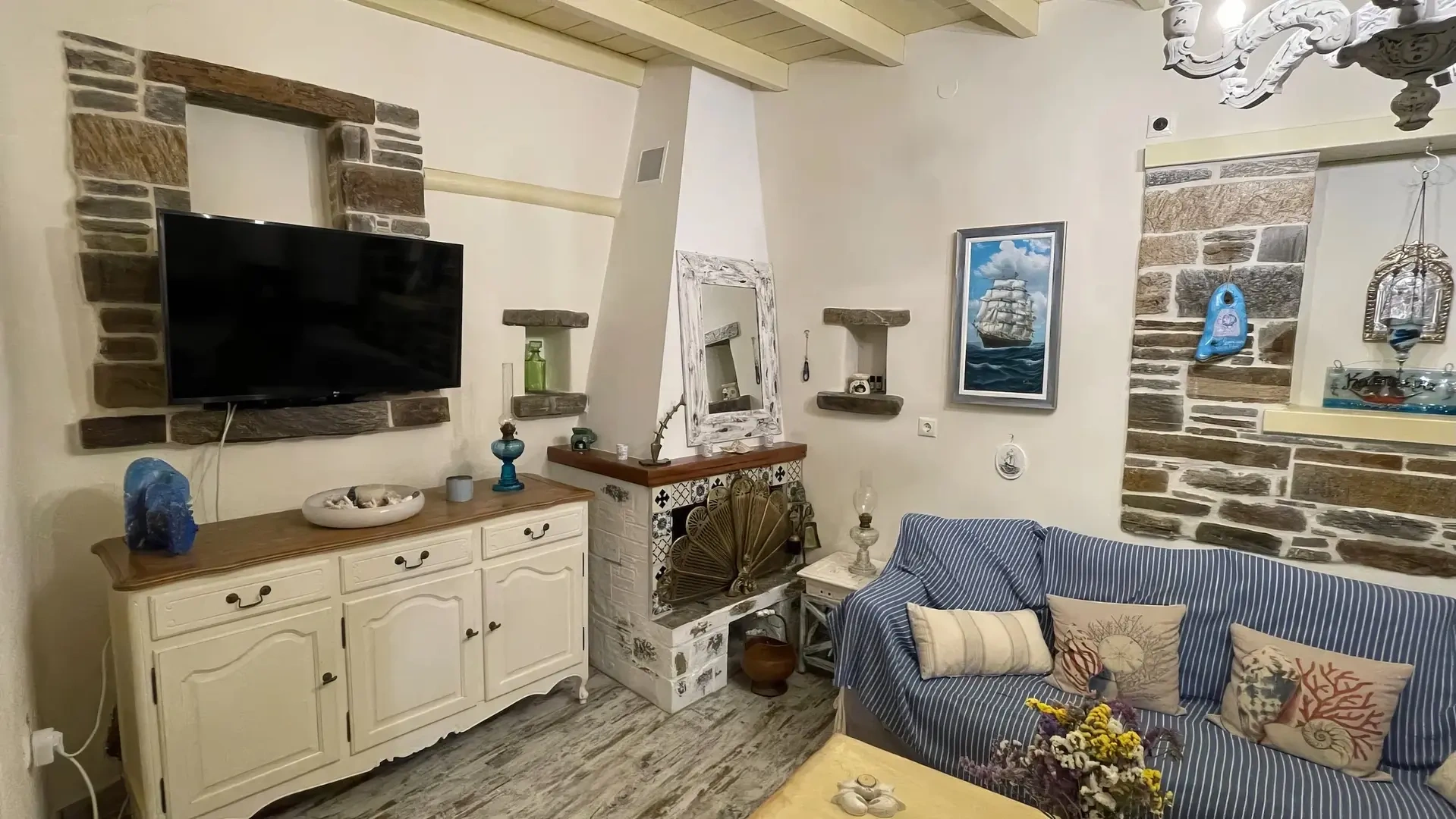 1 - vente maison vue mer megas gialos egée méridionale grèce