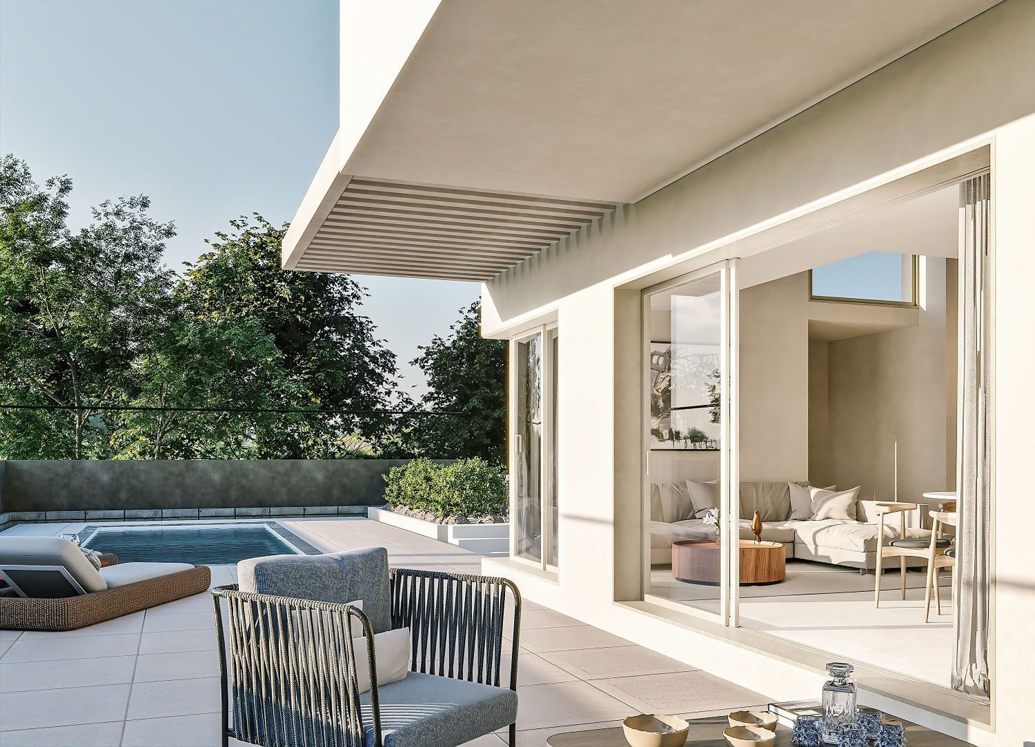 Casa con piscina