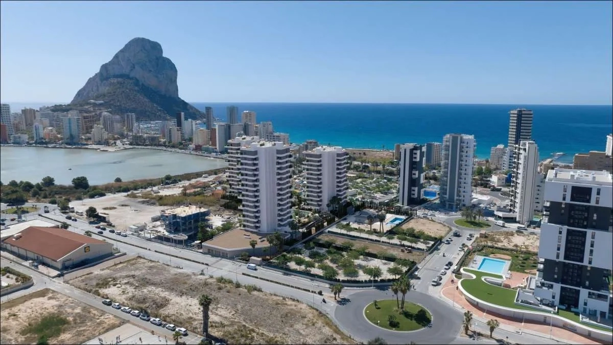 1 - verkauf wohnung meerblick calpe - costa blanca valencia spanien