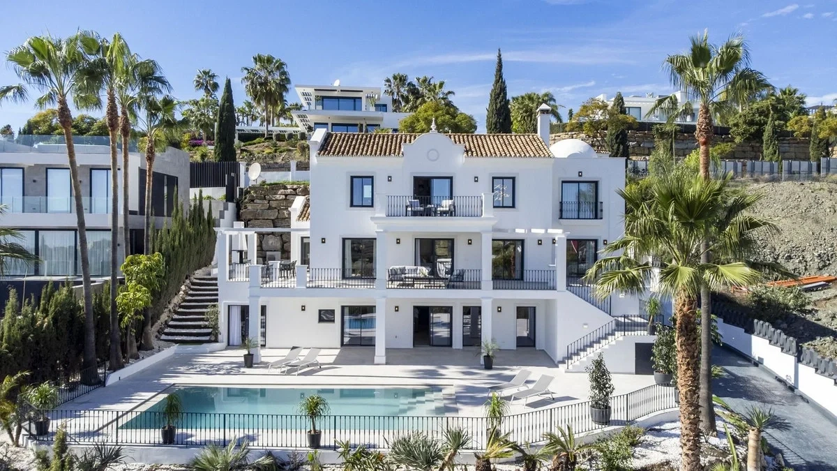 1 - vendita casa vista mare benahavis - costa del sol andalusia spagna