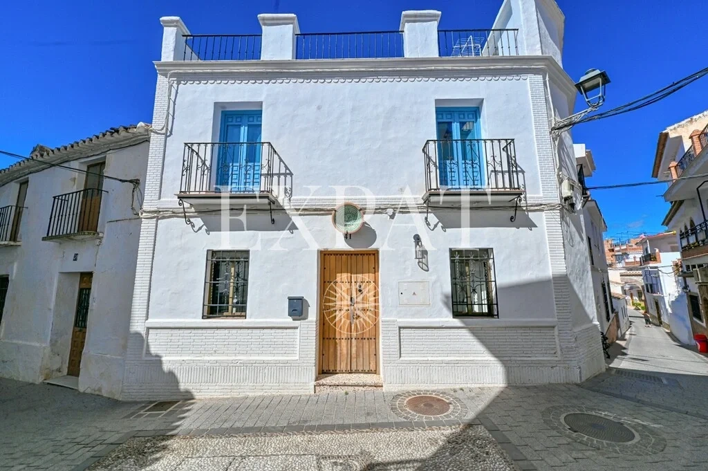 1 - sea view house for sale in sedella andalusia spain
