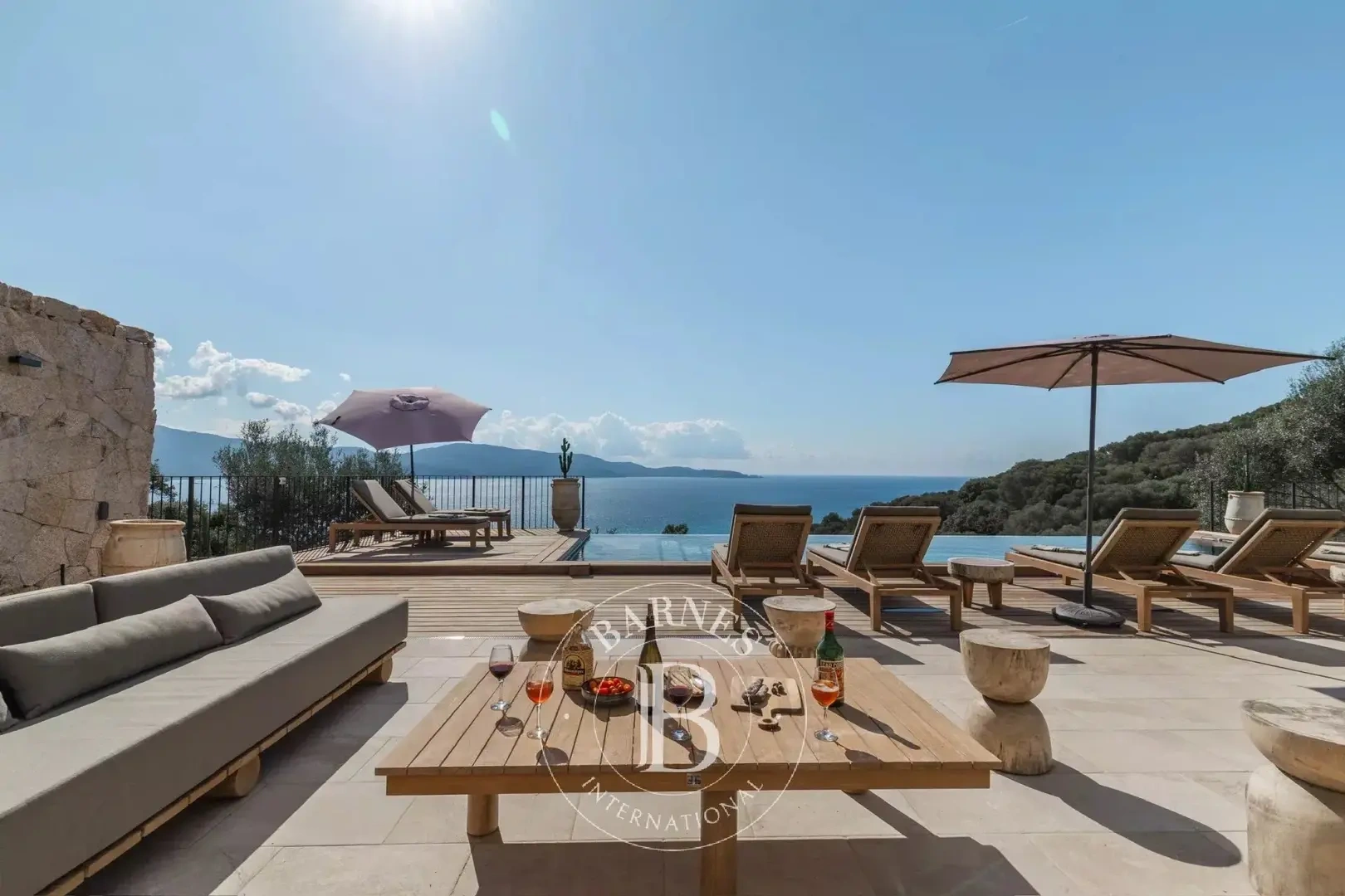 2 - alquiler vacaciones casa vista al mar olmeto córcega del sur francia