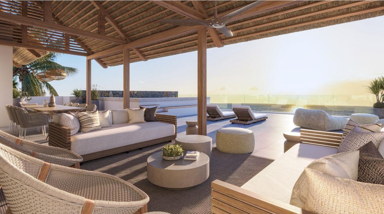 2 - venda apartamento frente ao mar tamarin rivière noire maurício