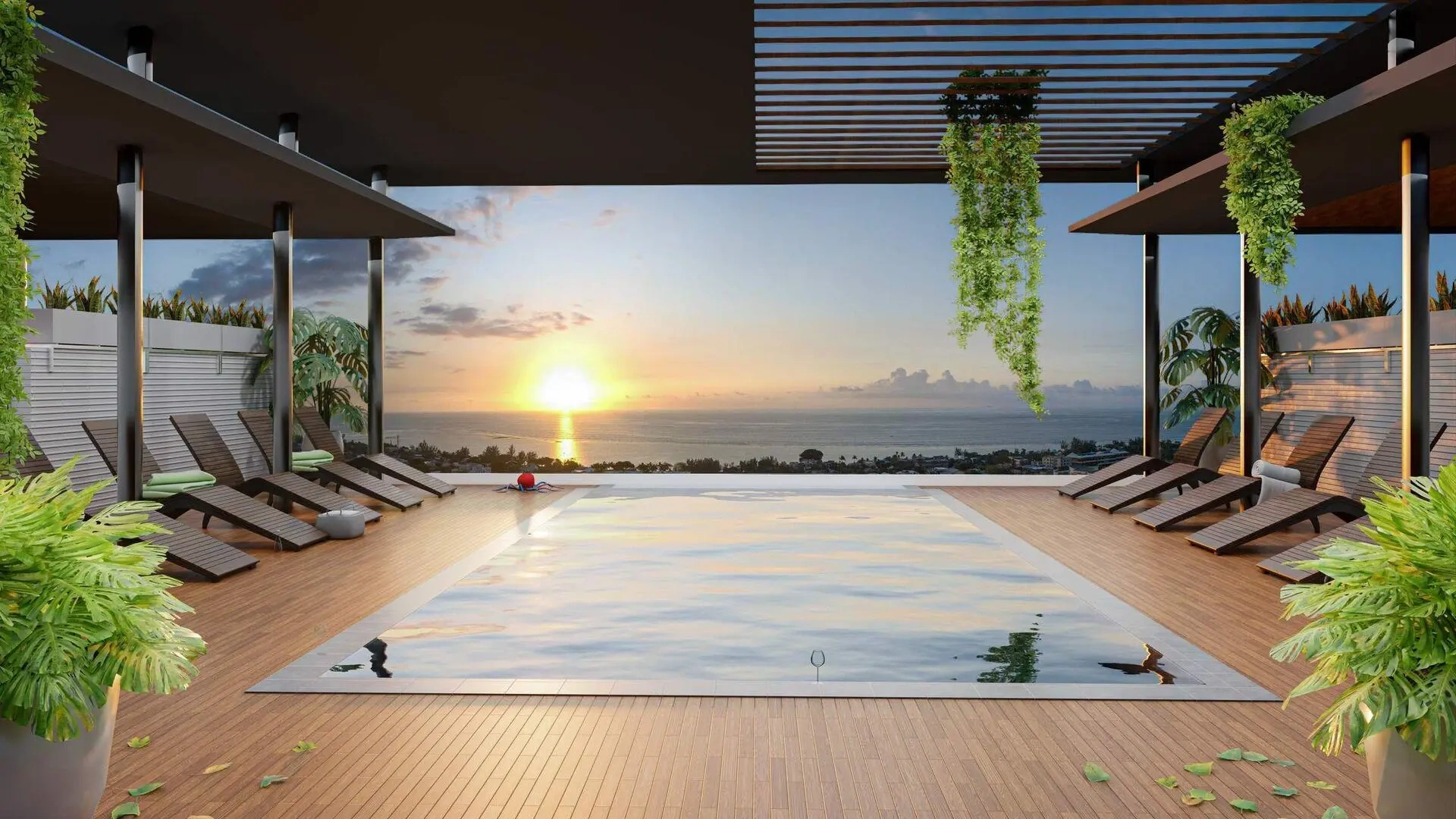 1 - vendita appartamento vista mare tamarin rivière noire mauritius