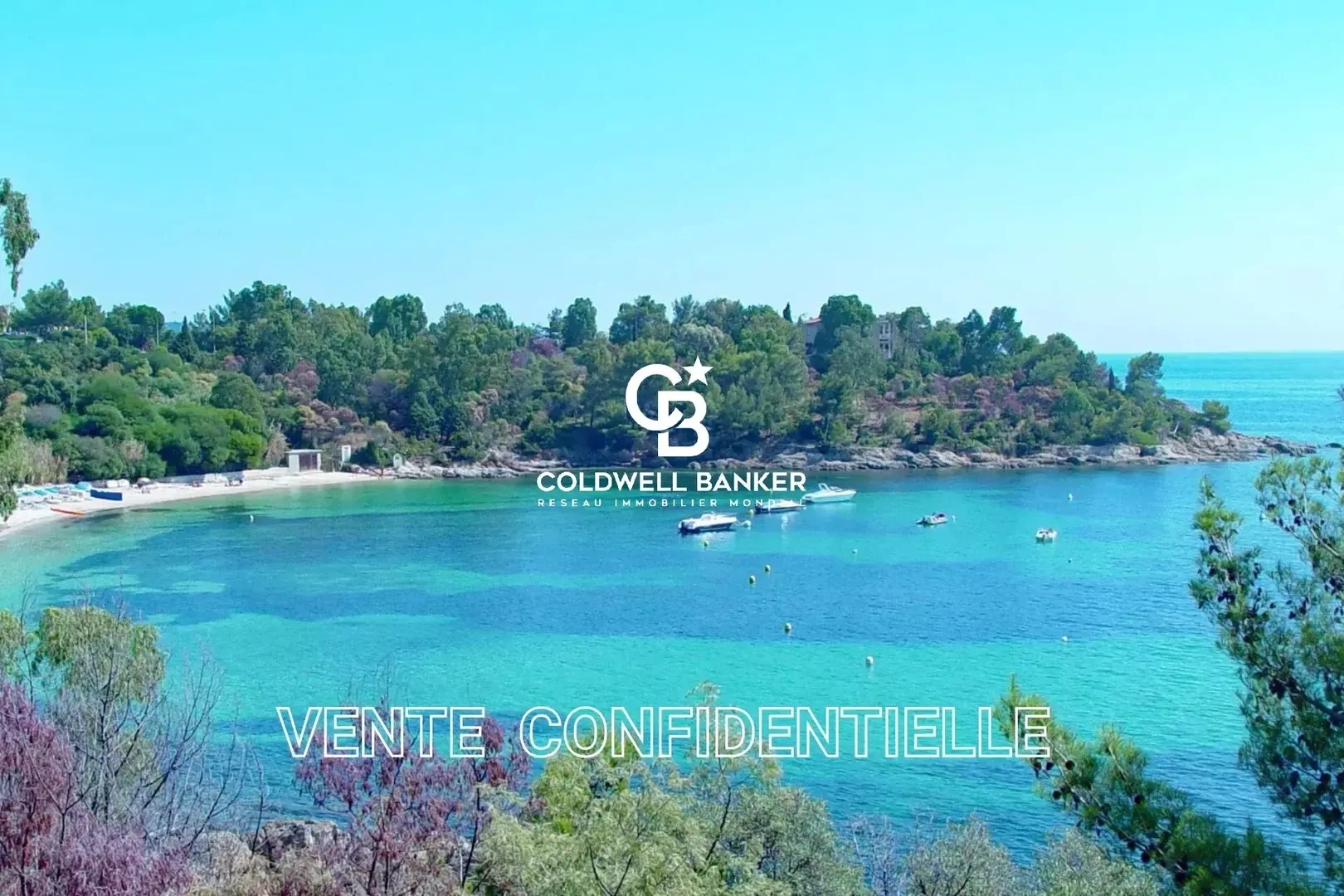 1 - vente terrain vue mer le lavandou var france