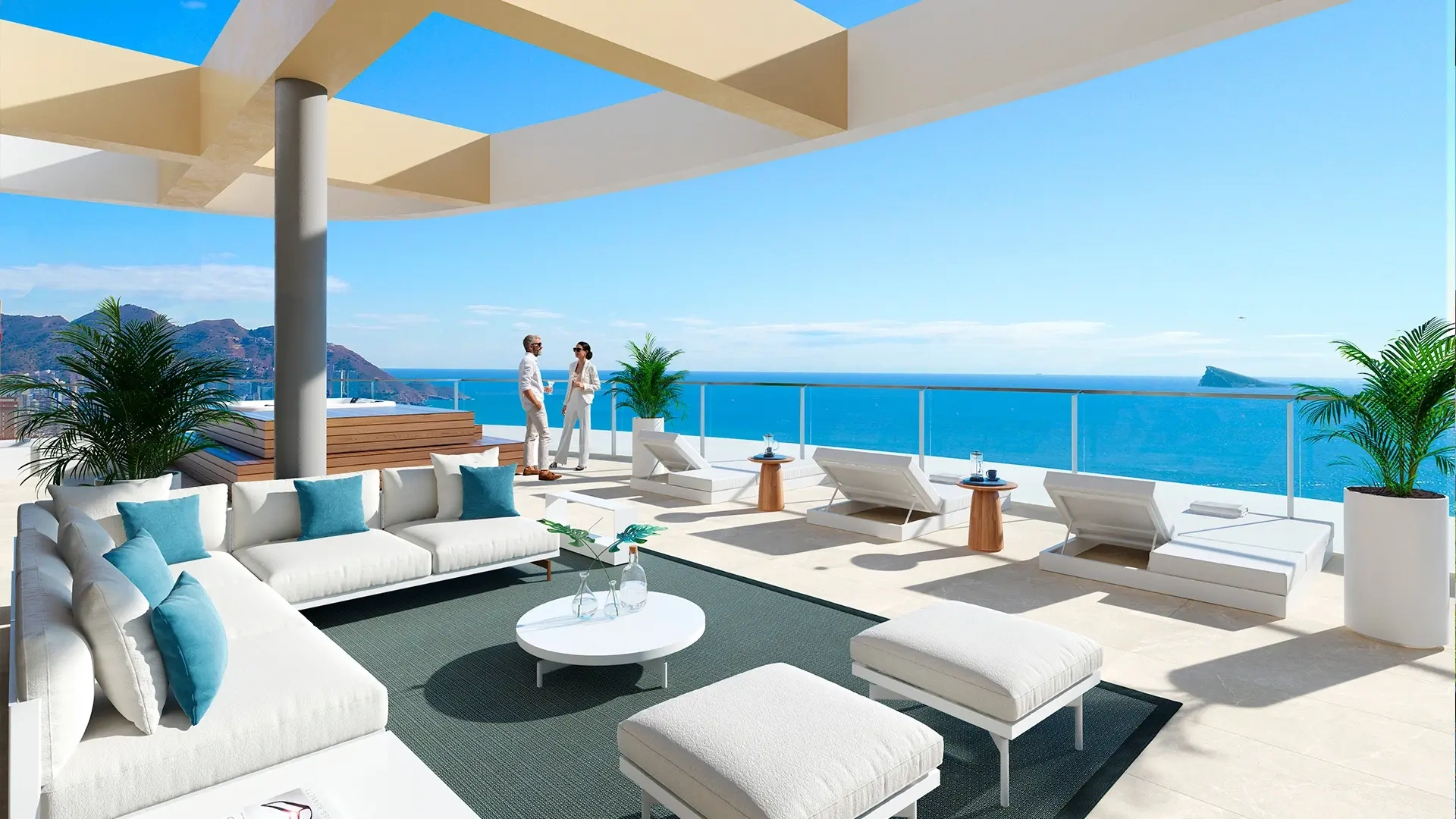 2 - vendita appartamento vista mare benidorm - costa blanca comunità valenciana spagna