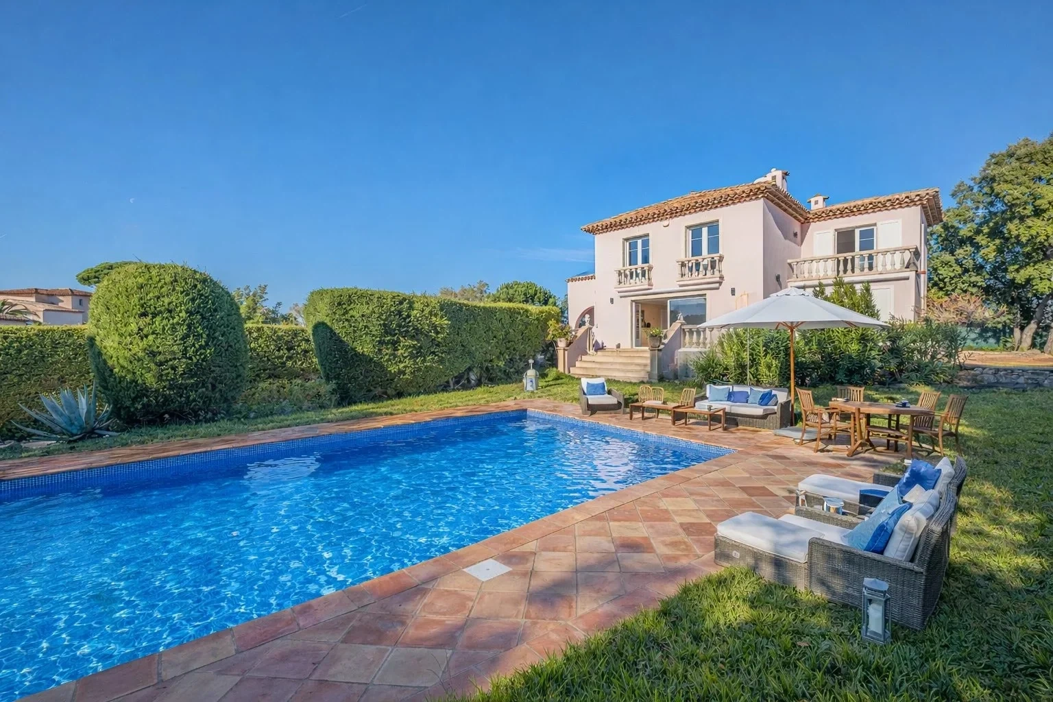 2 - verkauf haus meerblick sainte-maxime var frankreich