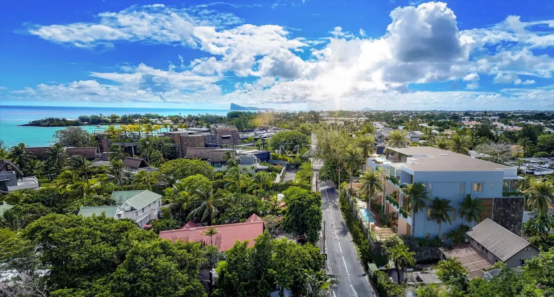 2 - продажа квартира вид моря pereybere ривьер-дю-рампар маврикий