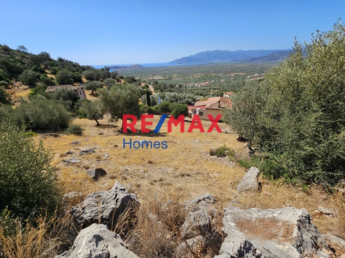 1 - beach walk plot of land for sale in kato vervena peloponnese greece
