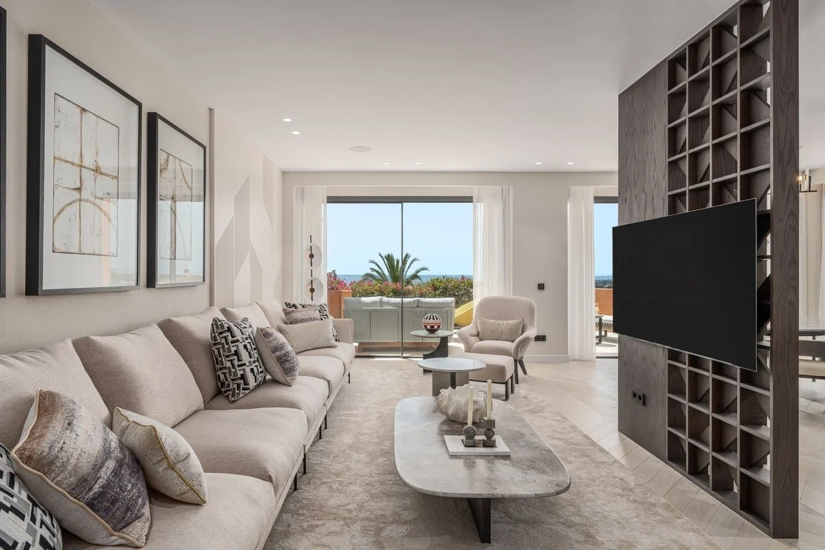 2 - vente appartement vue mer nueva andalucia andalousie espagne