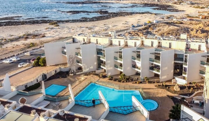 1 - vente appartement vue mer el cotillo fuerteventura - canaries espagne