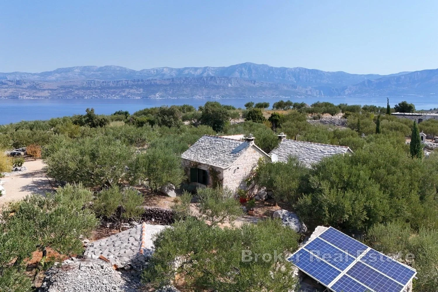 2 - vente maison vue mer brač split-dalmatie croatie