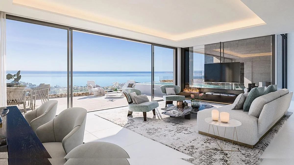 2 - sea view house for sale in benalmadena - costa del sol andalusia spain