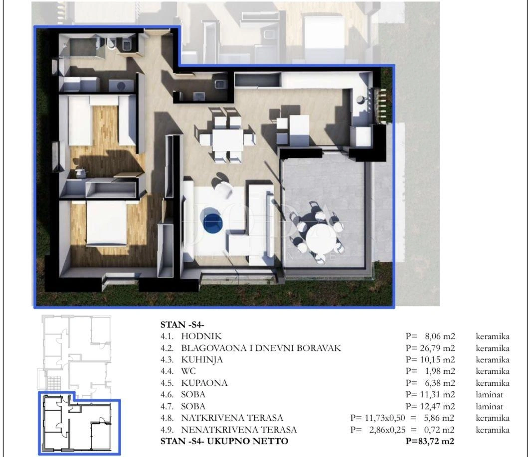 2 - verkoop appartement labin istria kroatië