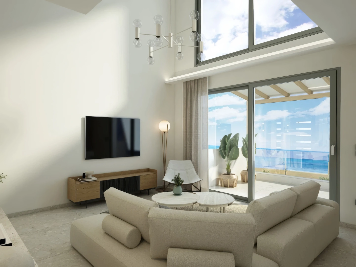 1 - venda apartamento vista de mar máleme creta grécia