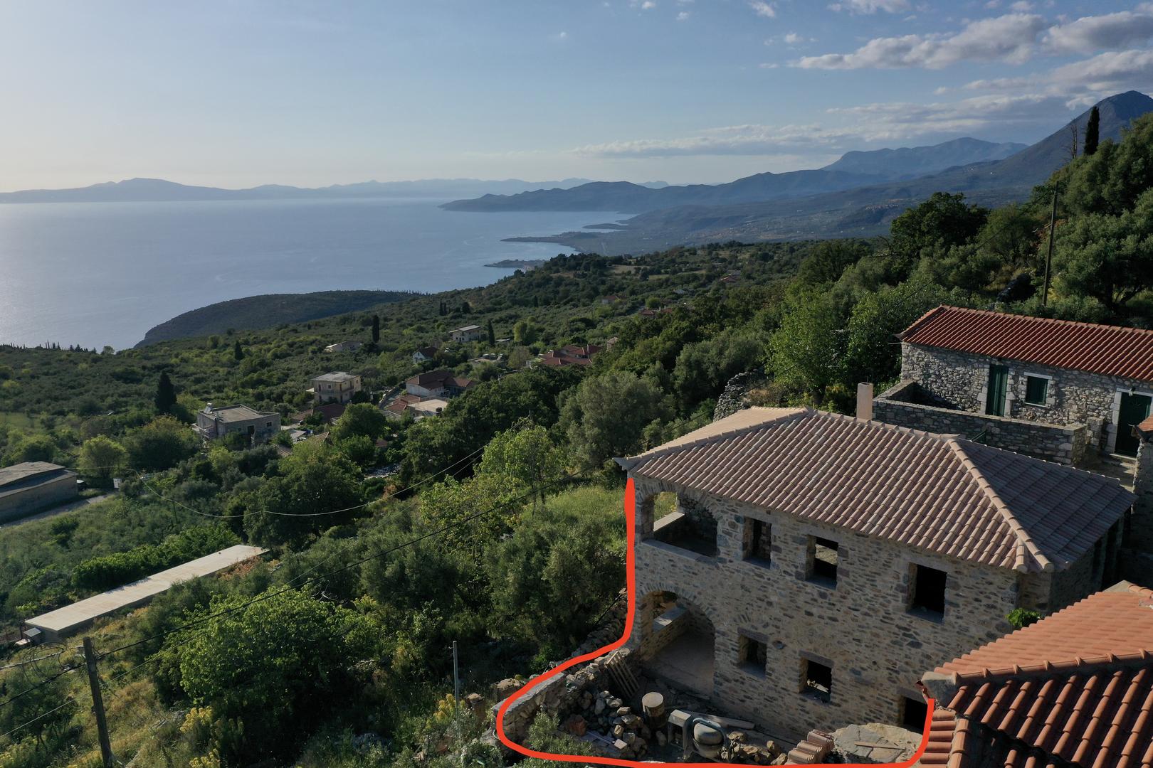 1 - verkauf haus meerblick plátsa peloponnes griechenland