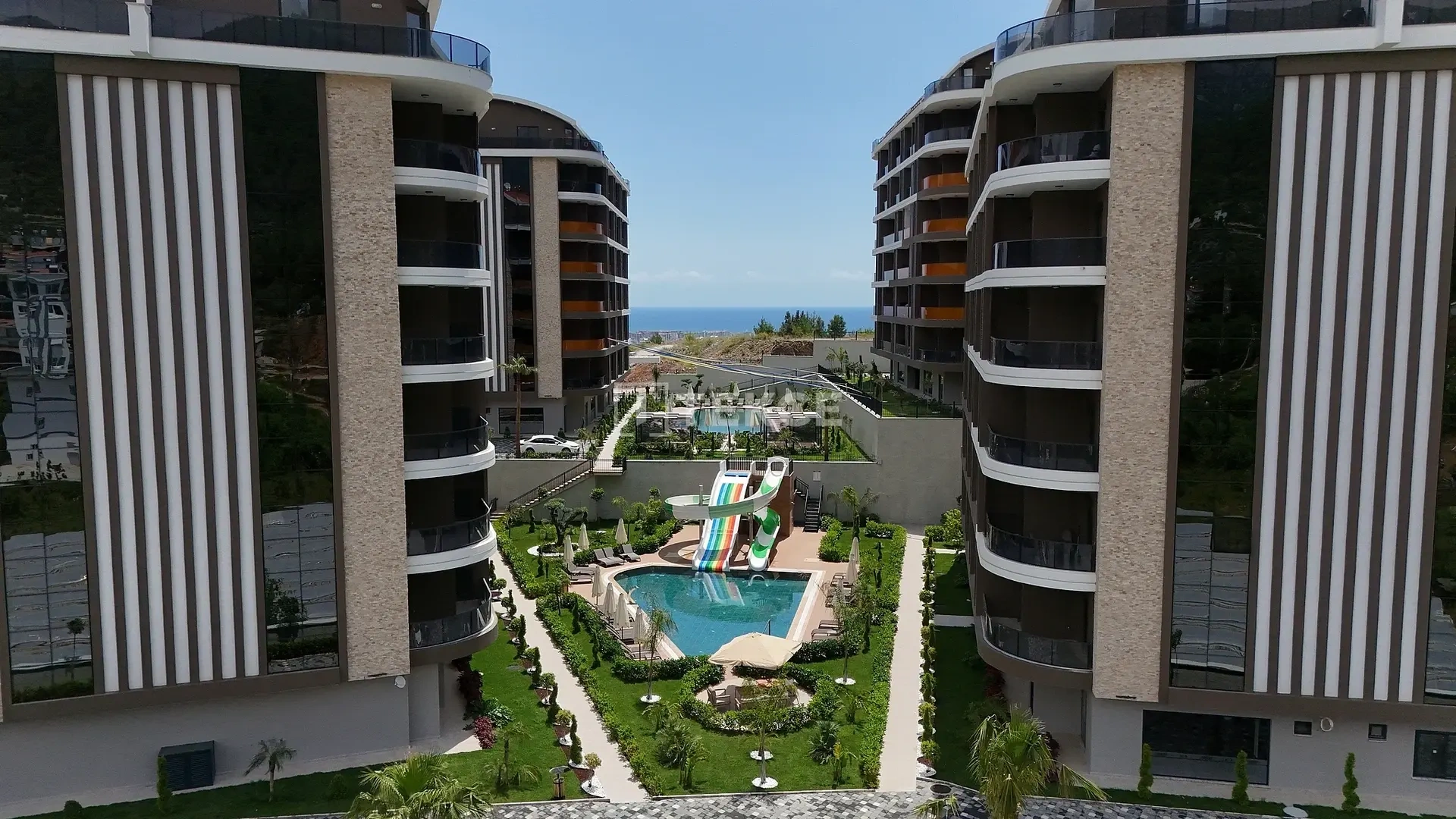 1 - продажа квартира вид моря alanya antalya турция