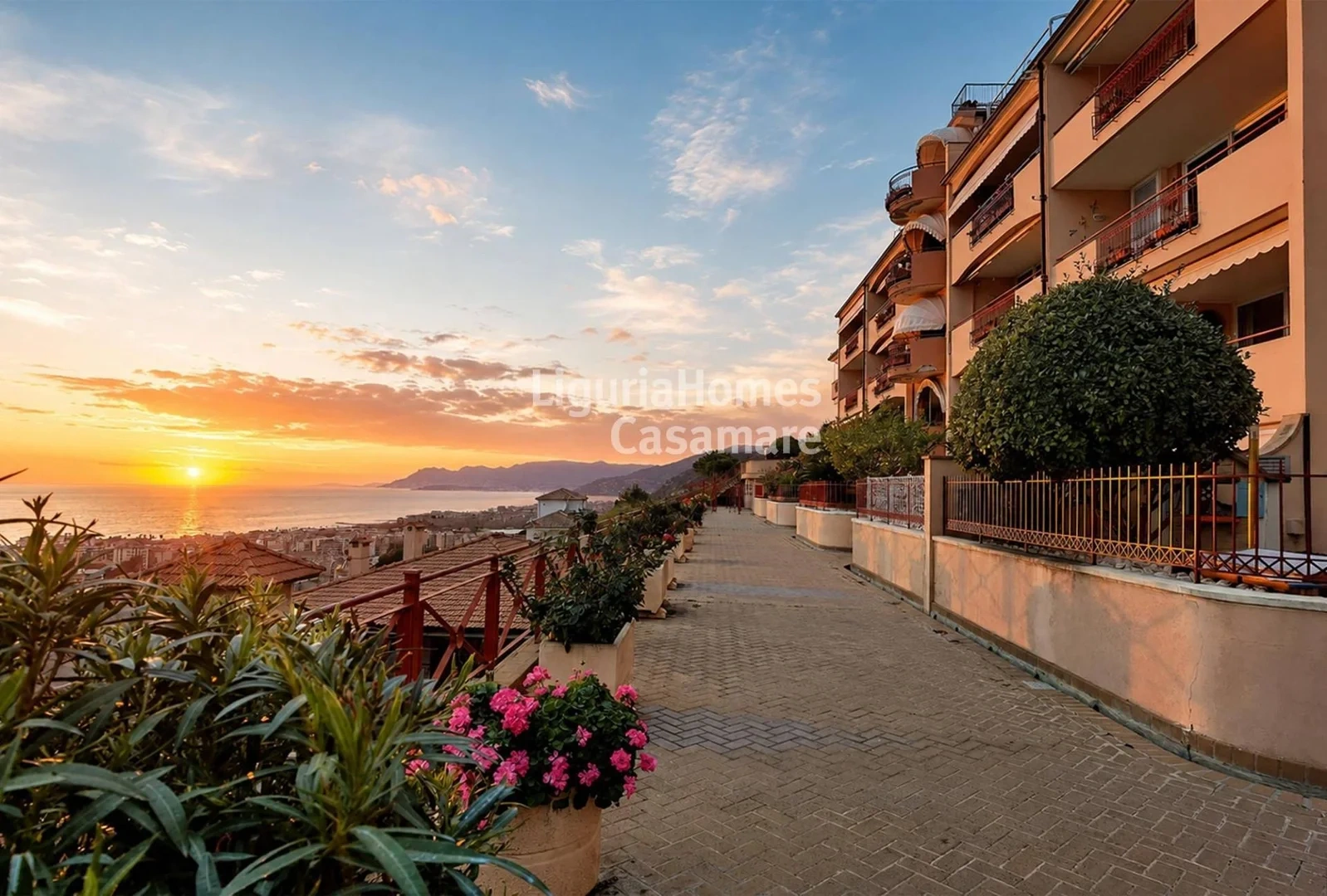 2 - verkoop appartement uitzicht op zee vallecrosia liguria italië